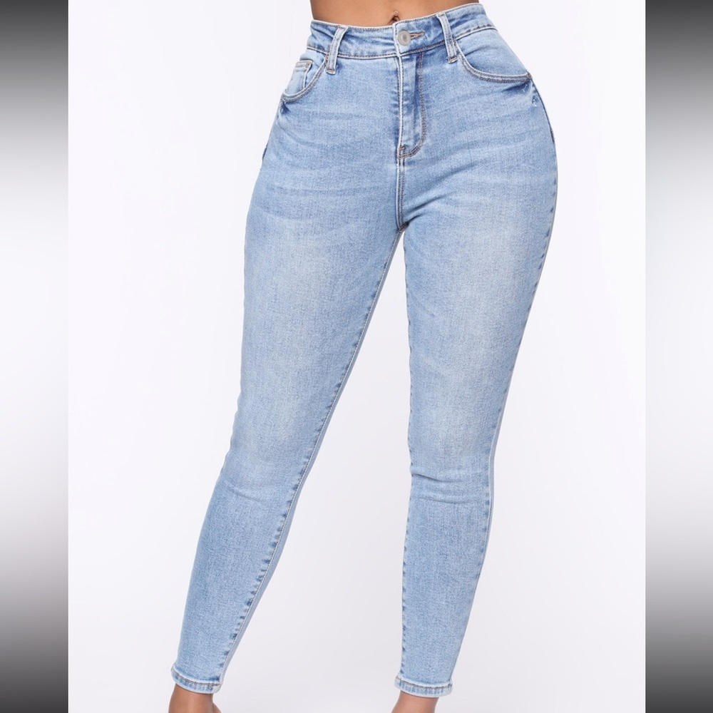 High Rise Push Up Fashion Nova Jeans